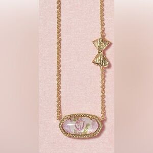 Kendra Scott x love shack fancy blooming heirloom necklace new with pouch new